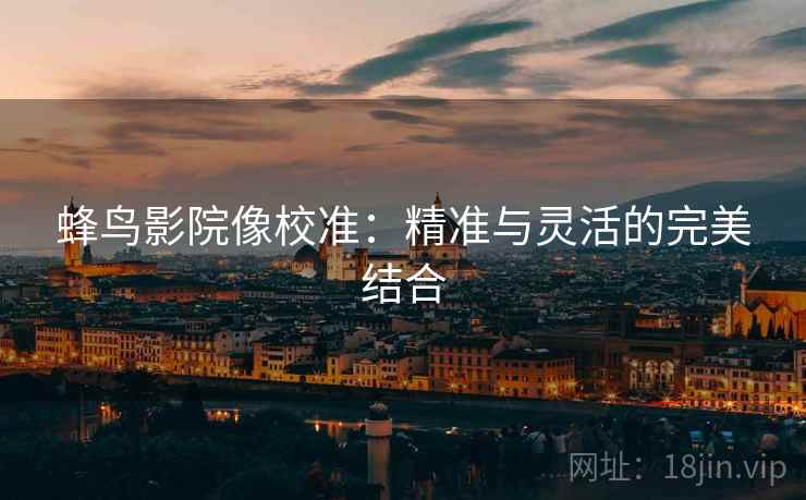 蜂鸟影院像校准:精准与灵活的完美结合 蜂鸟影院像校准:精准与灵活的完美结合